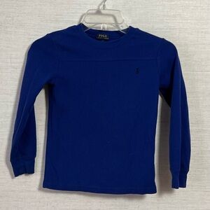 Polo Ralph Lauren boys Waffle Knit Thermal Shirt